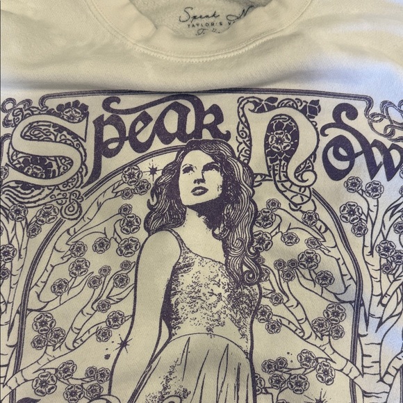 Taylor Swift Speak Now Crewneck Sweatshirt - Picture 5 of 5